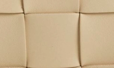 Shop Bottega Veneta Intrecciato Leather Crossbody Bag In 9776 Porridge-gold