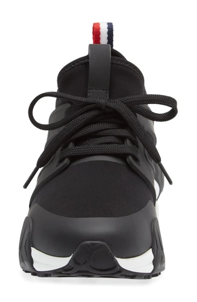 Shop Moncler Lunarove Sneaker In Black/ Black