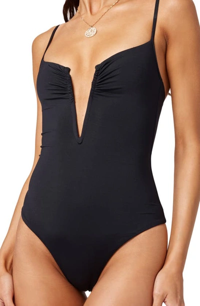 Shop L*space Roxanne Bitsy One-piece Swimsuit In Black