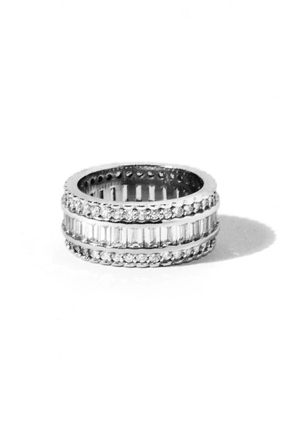 Shop Child Of Wild The Rita Eternity Ring In Silver
