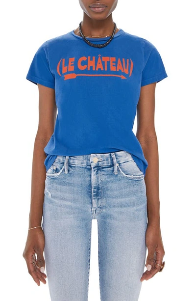 Shop Mother Itty Bitty Goodie Goodie Destroyed Cotton Tee In Lec - Le Chateau