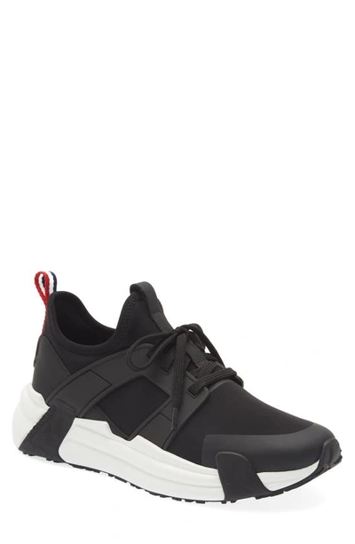 Shop Moncler Lunarove Sneaker In Black