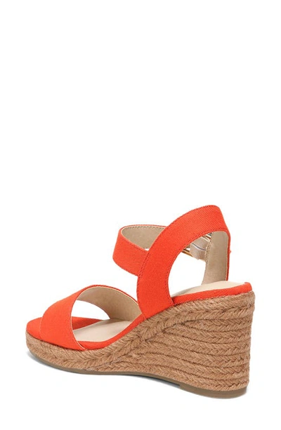 Shop Lifestride Shoes Tango Wedge Sandal In Orange