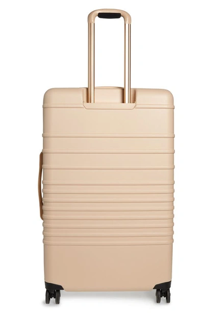 Beis The 29-inch Rolling Spinner Suitcase In Beige