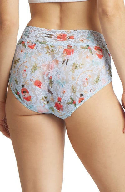 Shop Hanky Panky Print Lace Briefs In Ballerina Dreaming