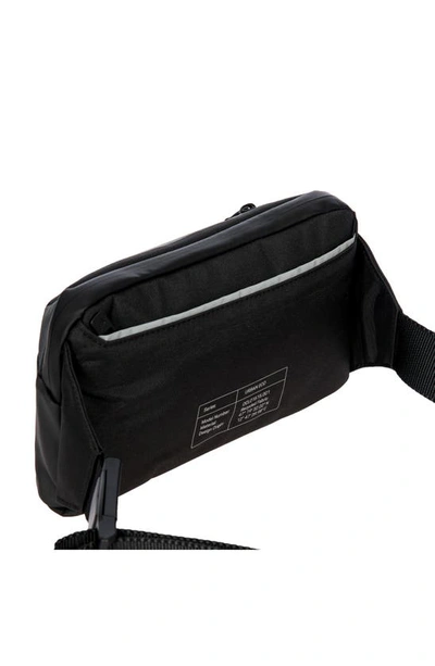 Porsche Design Water Repellent Belt/crossbody Bag In Black