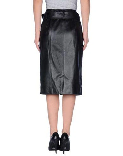 Shop Jason Wu Knee Length Skirt In Black
