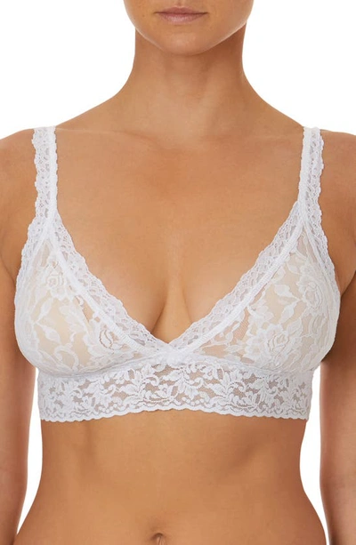 Shop Hanky Panky Crossover Padded Bralette In White