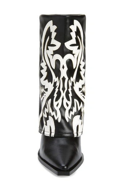 Azalea Wang Esperanza Pointed Toe Boot In Black