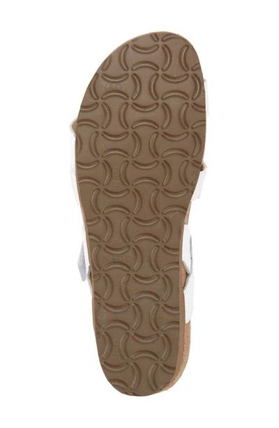Naot 'krista' Sandal In White Leather