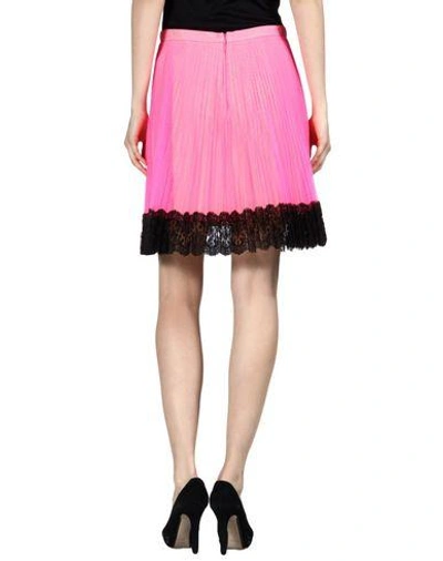 Shop Christopher Kane Knee Length Skirt In Pink