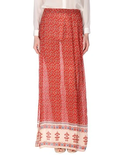 Glamorous Maxi Skirts In Red