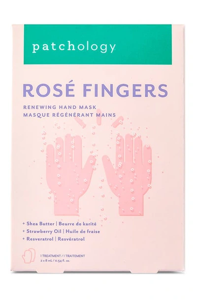 Shop Patchology Rosé Fingers Renewing Hand Mask