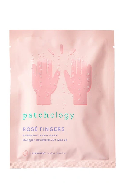 Shop Patchology Rosé Fingers Renewing Hand Mask