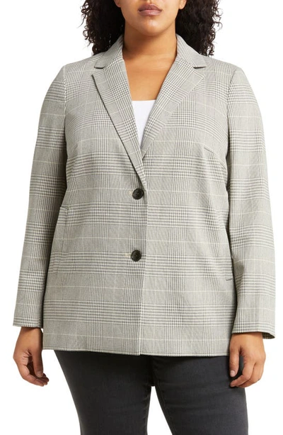 Madewell Dorset Nicholas Glen Plaid Oversize Blazer In Nicholas Glen Plaid