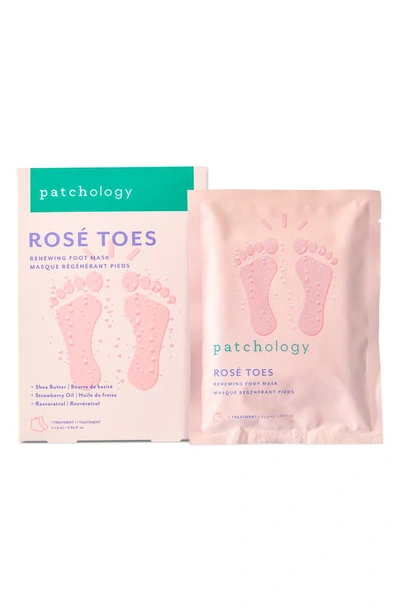 Patchology Rose Toes Renewing Protecting Foot Mask