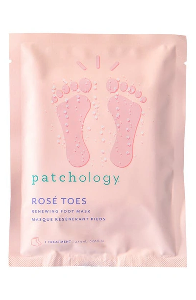 Patchology Rose Toes Renewing Protecting Foot Mask