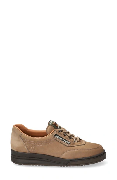 Mephisto 'rush' Walking Shoe In Taupe Nomad