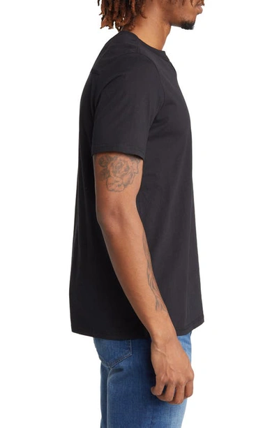 Shop Good Man Brand Premium Cotton T-shirt In Black