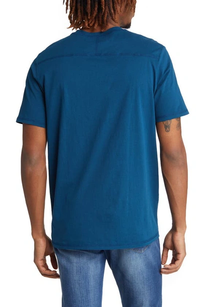 Shop Good Man Brand Premium Cotton T-shirt In Sea