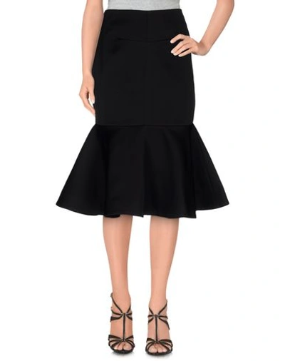 Cameo 3/4 Length Skirt In Black