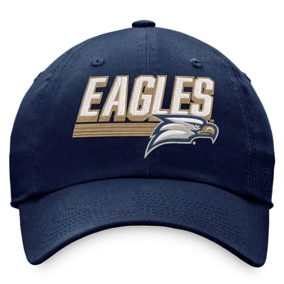 Shop Top Of The World Blue Georgia Southern Eagles Slice Adjustable Hat