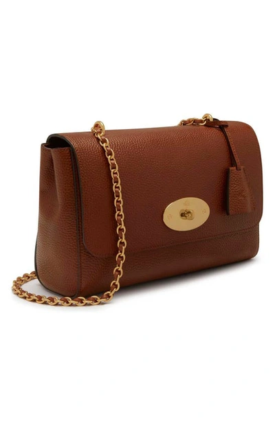 Mulberry Lily Medium Grained Leather Shoulder Bag In Brown