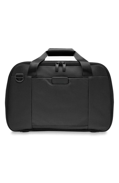 Shop Briggs & Riley Baseline 17-inch Expandable Cabin Bag In Black