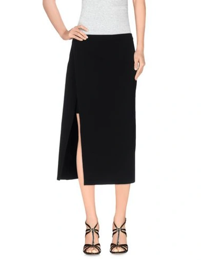 Balenciaga 3/4 Length Skirt In Black