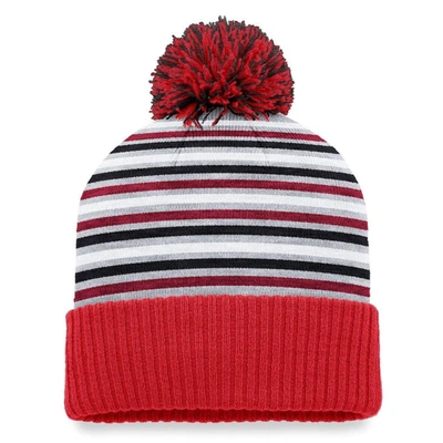 Shop Top Of The World Crimson Indiana Hoosiers Dash Cuffed Knit Hat With Pom