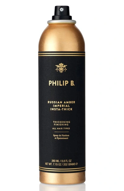 Shop Philip Br Russian Amber Imperial™ Insta-thick Hair Thickening & Finishing Spray, 8.8 oz