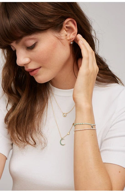 Estella Bartlett Engraved Quote Necklace In Gold
