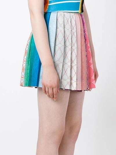 Shop Missoni Pleated Knit Mini Skirt