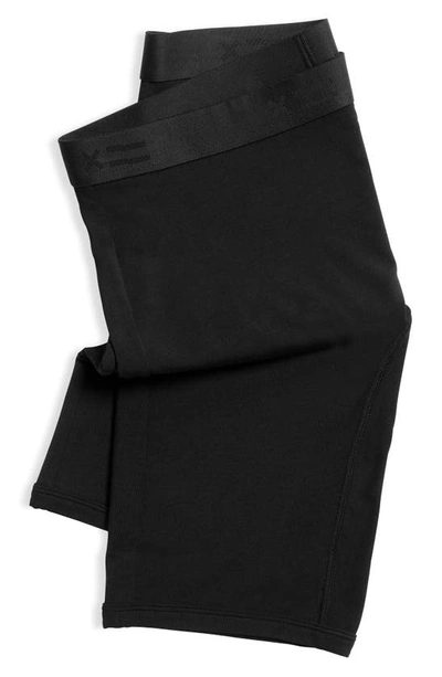 Tomboyx Stretch Modal 9-inch Boxer Briefs In Black