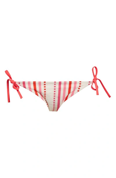 Shop Lemlem Eshe String Bikini Bottoms In Pink