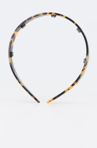 Alexandre De Paris Timeless Les Classiques Serre-tete Headband In Tortoise