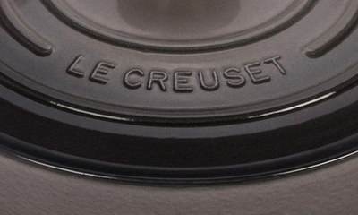 Shop Le Creuset Signature 4.5-quart Round Enamel Cast Iron Dutch Oven In Oyster
