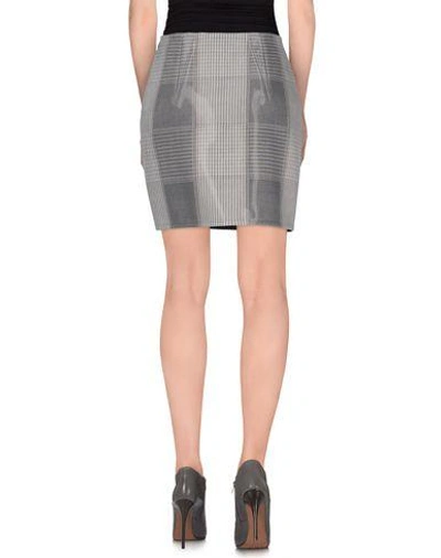 Shop Alexander Wang Knee Length Skirt In Grey