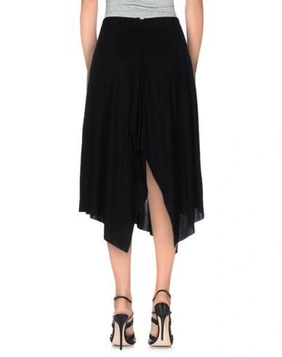 Shop Costume National Midi Skirts In Black