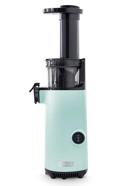 Dash Compact Cold Press Power Juicer In Aqua