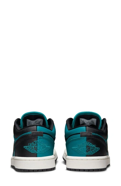Shop Jordan Air  1 Low Se Basketball Sneaker In Bright Spruce/ Black/ Sail