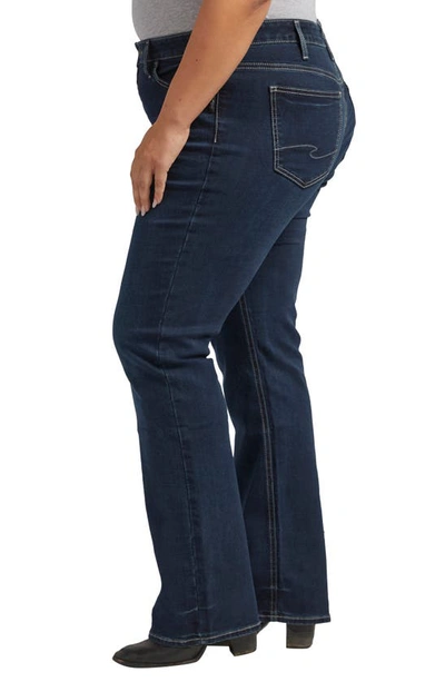 Shop Silver Jeans Co. Suki Mid Rise Bootcut Jeans In Indigo