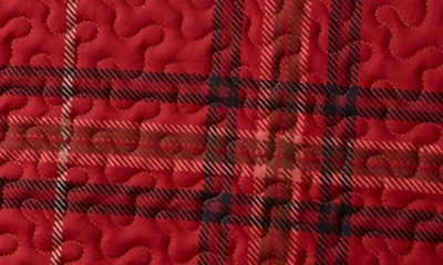 Southshore Fine Linens Plaid Collection- Luxury Premium Oversized Quilt Set In Red