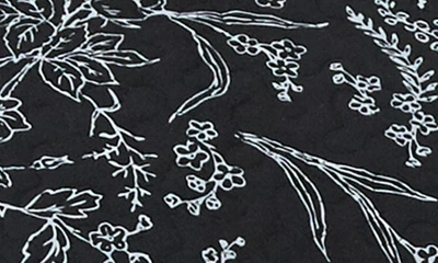 Southshore Fine Linens Winter Brush Reversible Quilt Set In Black