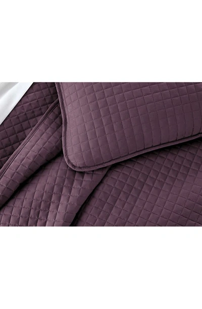 Southshore Fine Linens Vilano Springs Oversized Quilt Set In Purple