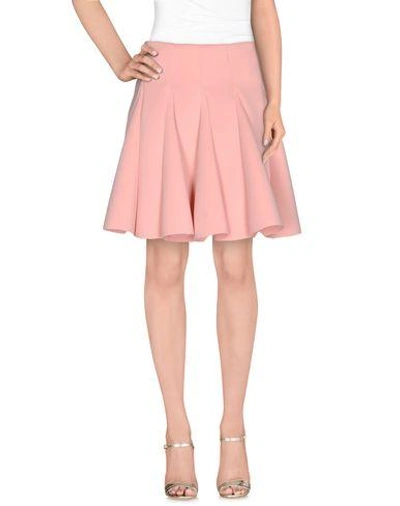 Shop Essentiel Antwerp Knee Length Skirt In Light Pink