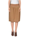 LOVE MOSCHINO Knee length skirt,35257569KV 3