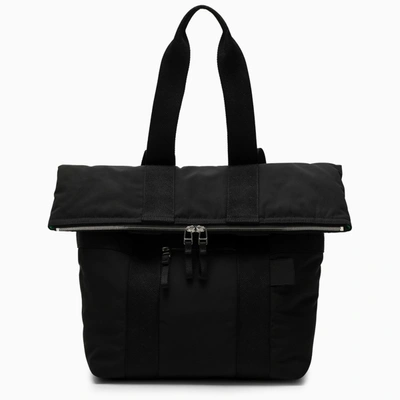 Shop Bottega Veneta Small Voyager Backpack Black
