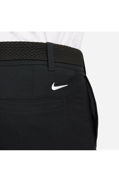 Shop Nike Victory Dri-fit Golf Pants In Black/ White