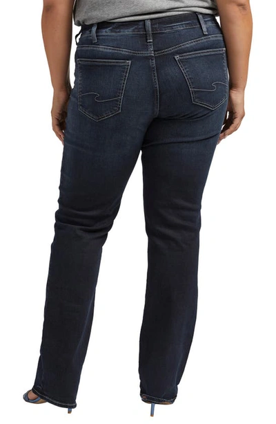 Silver Jeans Co. Plus Size Suki Mid Rise Slim Bootcut Jeans In Indigo